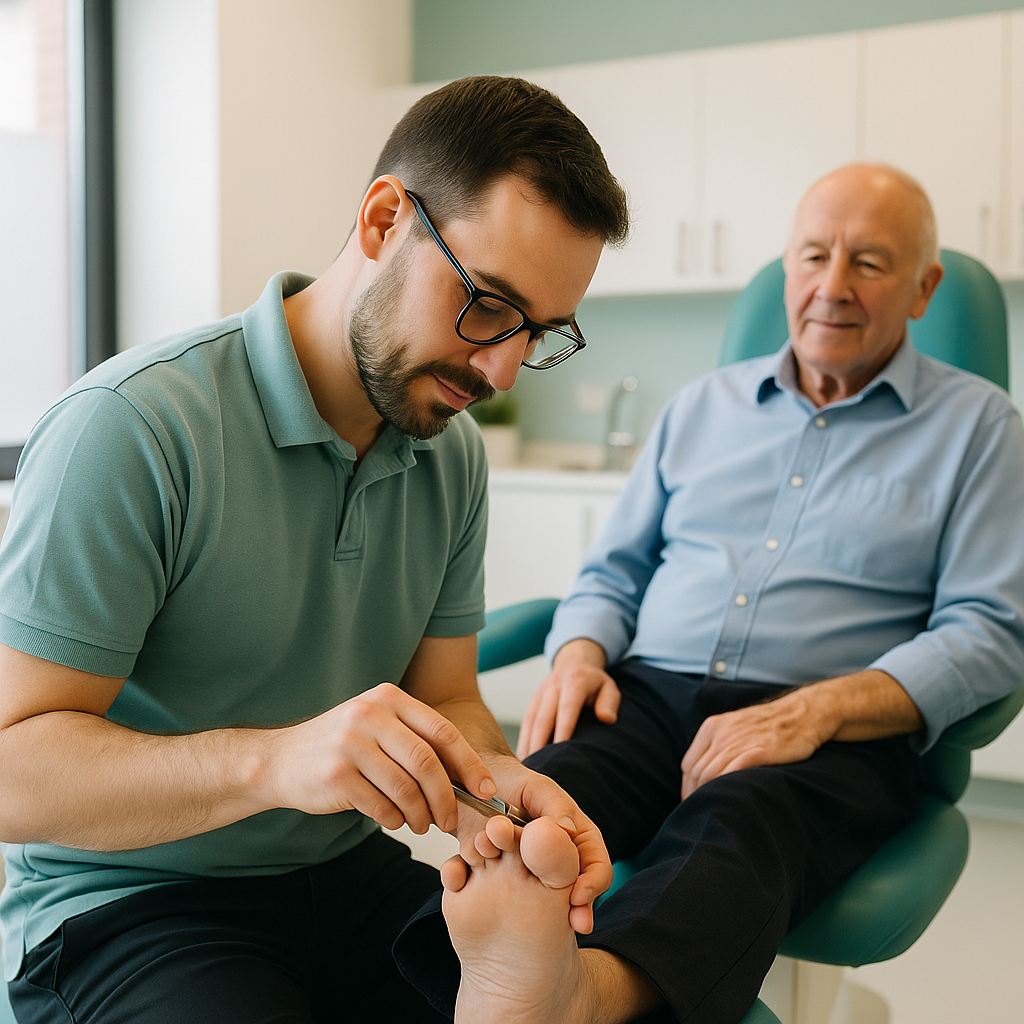 As an over-60, how often should I get my toenails cut?